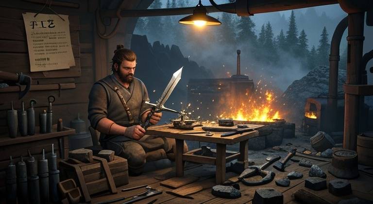 手工艺游戏风格图