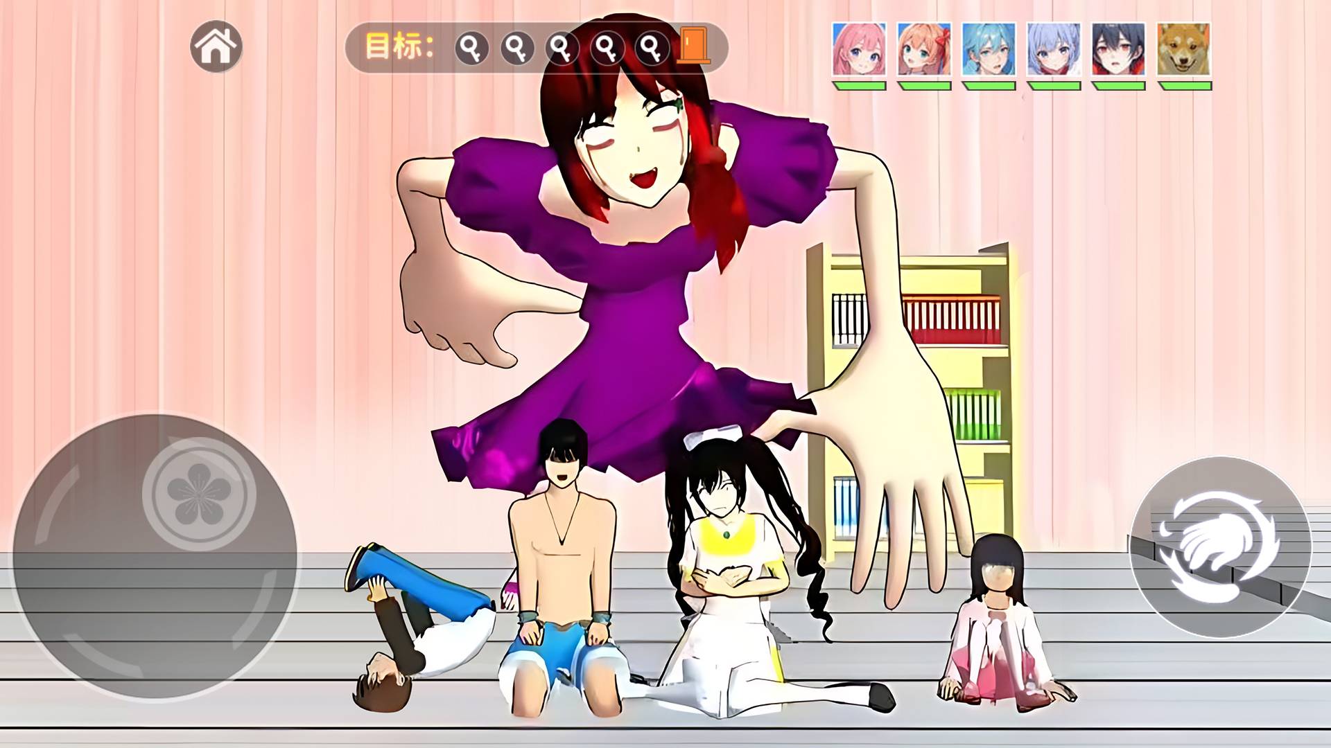 樱校捉迷藏大作战游戏截图