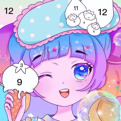 泡泡填色手游下载