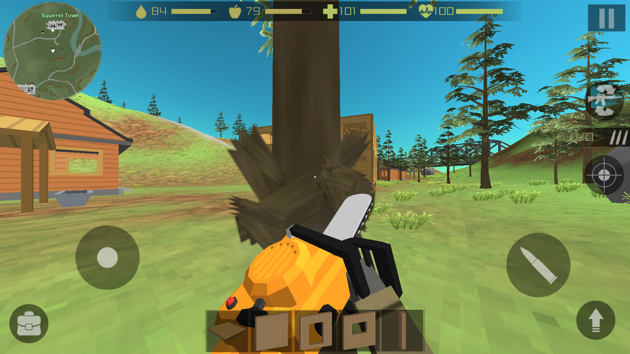 僵尸猎人:像素生存游戏截图