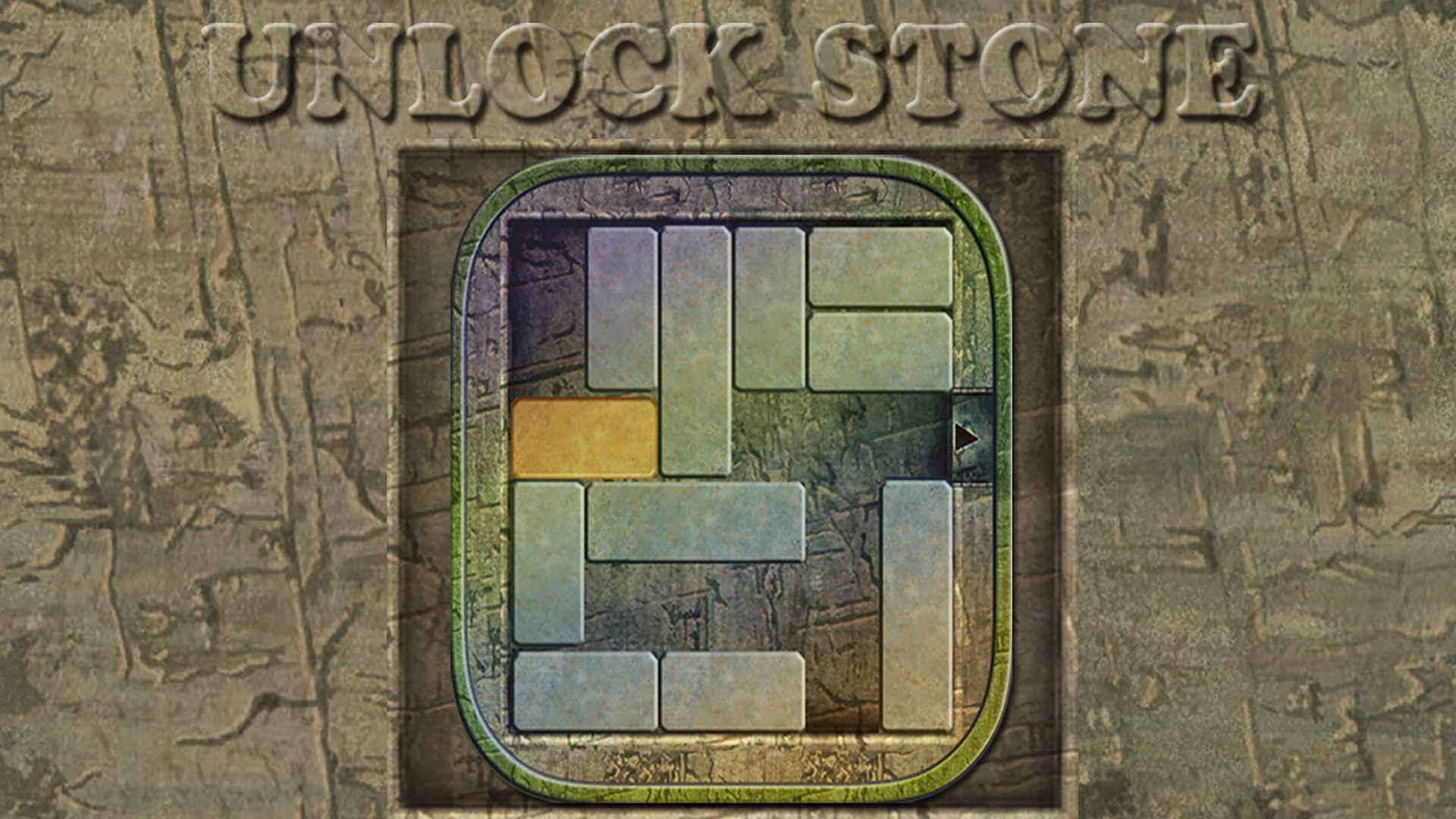 石块华容道游戏宣传图，展示游戏战斗场景和角色