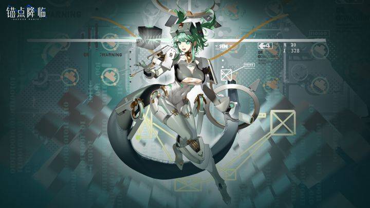 锚点降临游戏宣传图，展示游戏战斗场景和角色