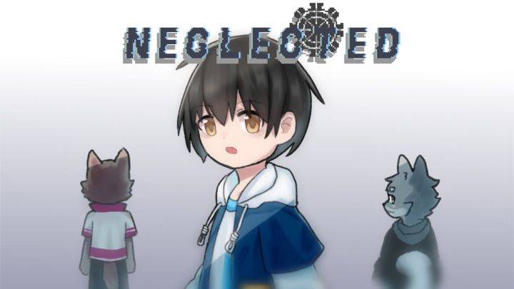 Neglected游戏宣传图，展示游戏战斗场景和角色