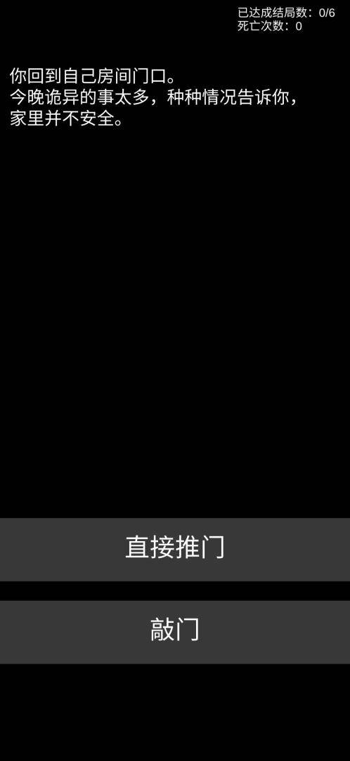 不恐怖的恐怖文字游戏游戏截图