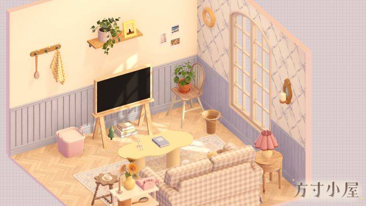 方寸小屋（测试版）游戏宣传图，展示游戏战斗场景和角色