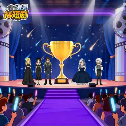 我要拍短剧游戏宣传图，展示游戏战斗场景和角色