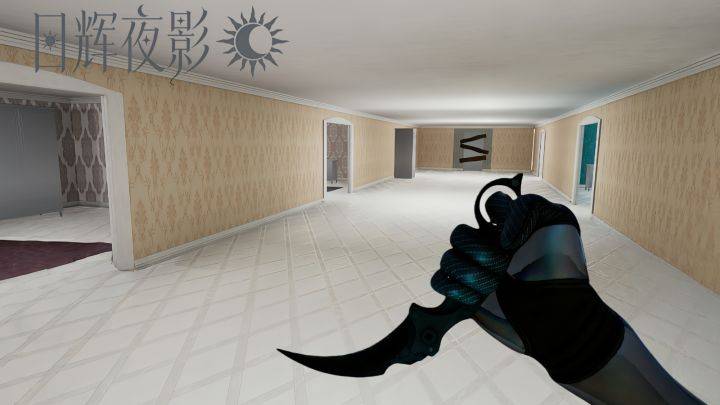 日辉夜影游戏宣传图，展示游戏战斗场景和角色