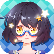 粉彩小萝莉换装游戏Logo