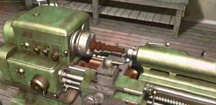 车削大师游戏宣传图，展示游戏战斗场景和角色