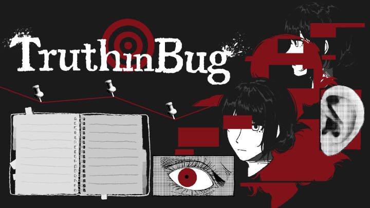 Truth in Bug游戏宣传图，展示游戏战斗场景和角色