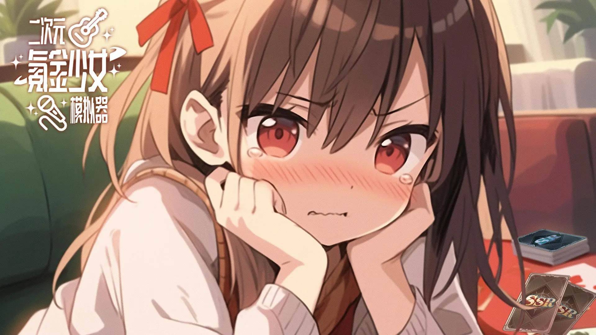 二次元氪金少女模拟器游戏宣传图