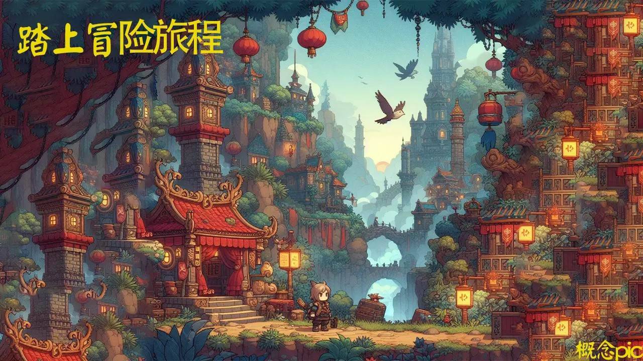 绿林传说游戏宣传图