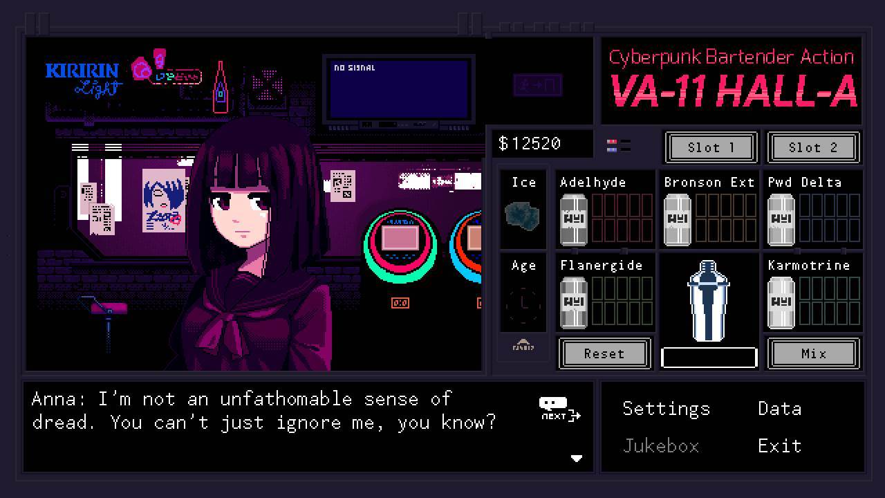 VA11 HALL-A：赛博朋克酒保计划截图4