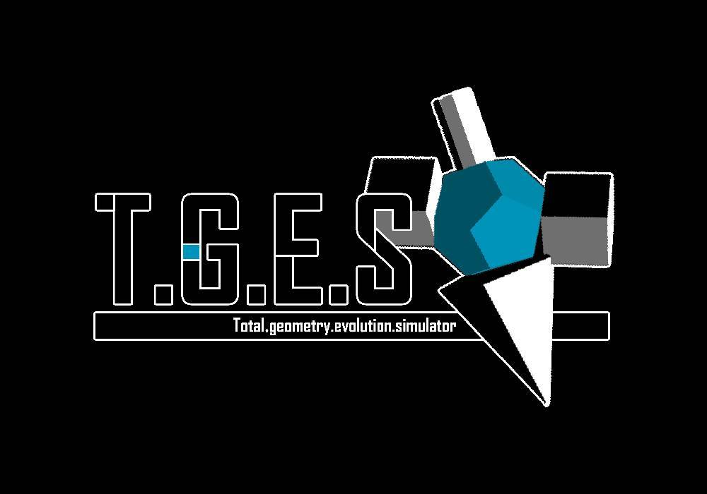 T.G.E.S|全几何进化模拟器logo
