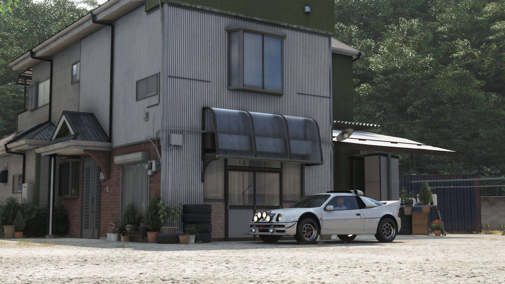 Forza Horizon6日式车库住宅展示截图