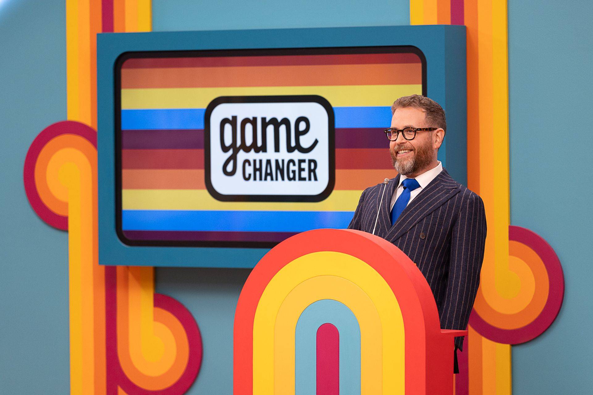 Game Changer主持人Sam Reich录制现场照