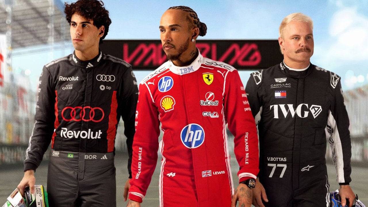 F1 25 2026赛季DLC相关车手合成创意图