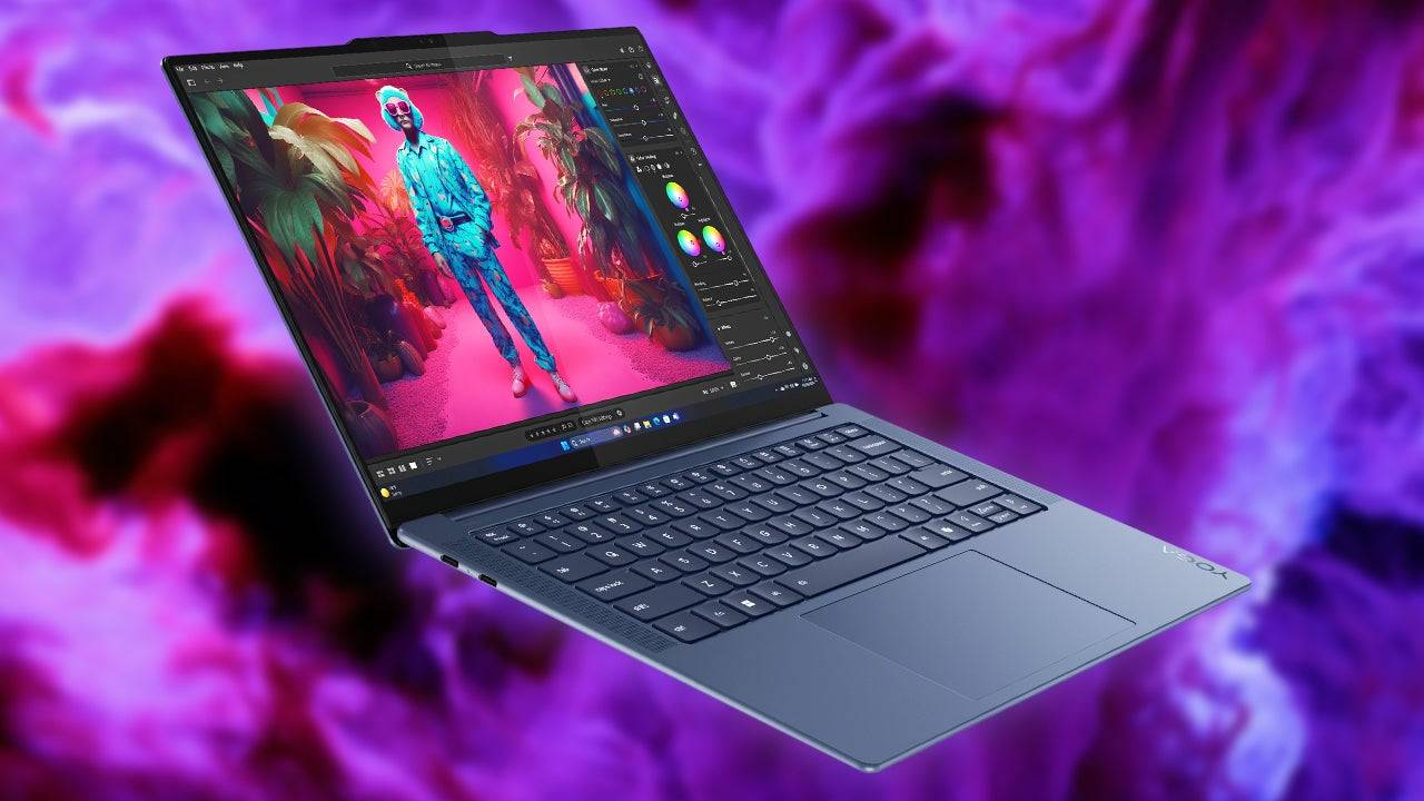 联想Yoga Slim 7x轻薄本宣传图