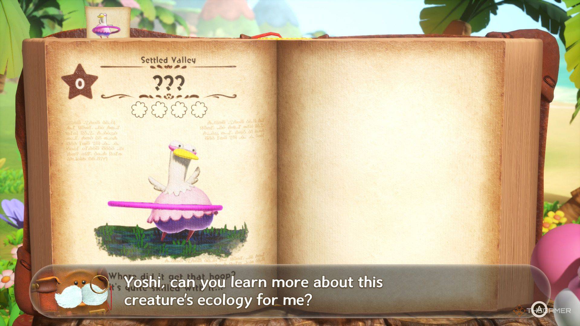 Settled Valley生物图鉴界面截图