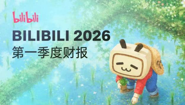 B站2026年第一季度财报宣传图