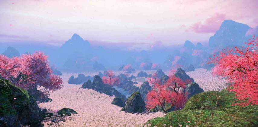 《武林志》药王花海场景效果展示