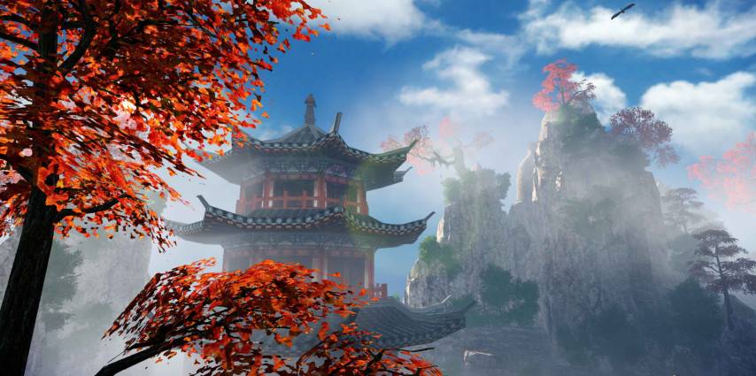 《武林志》红叶天镜场景实机截图