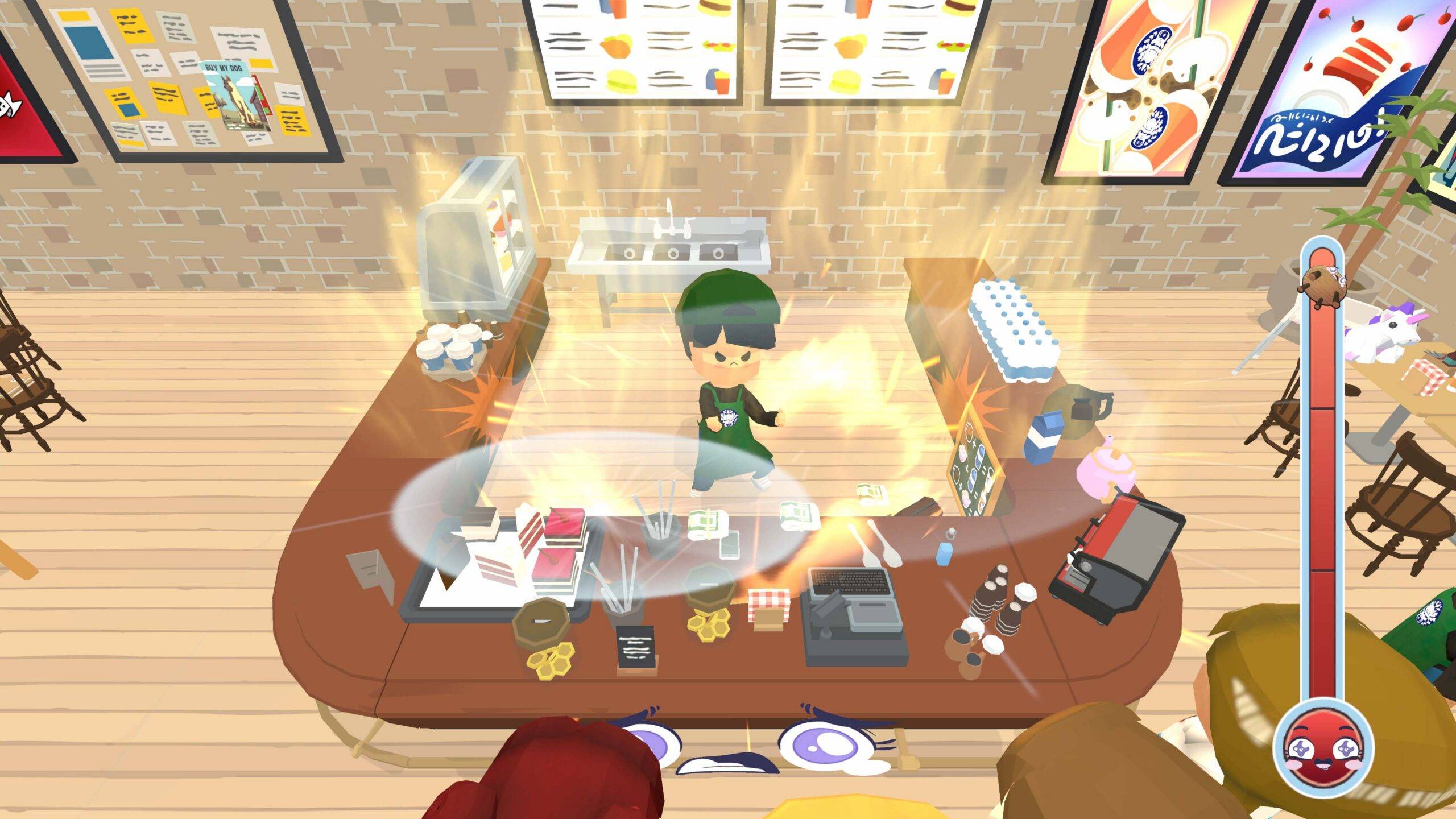 《Table Flip Simulator》怒气值机制展示截图