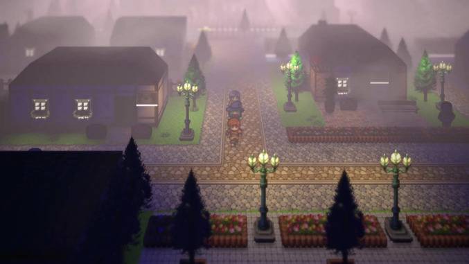 RPG Maker制作的像素风独立游戏场景截图