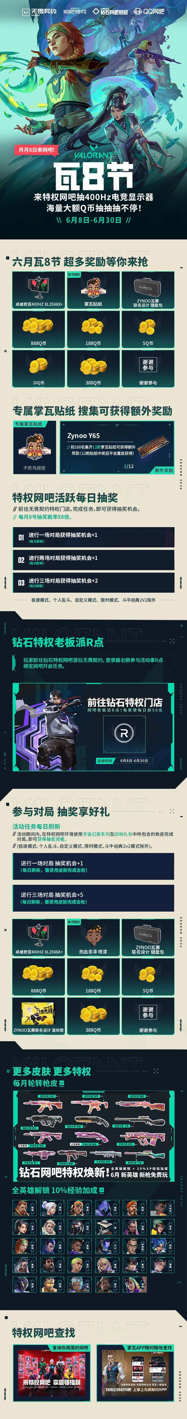 无畏契约瓦8节活动详情宣传长图