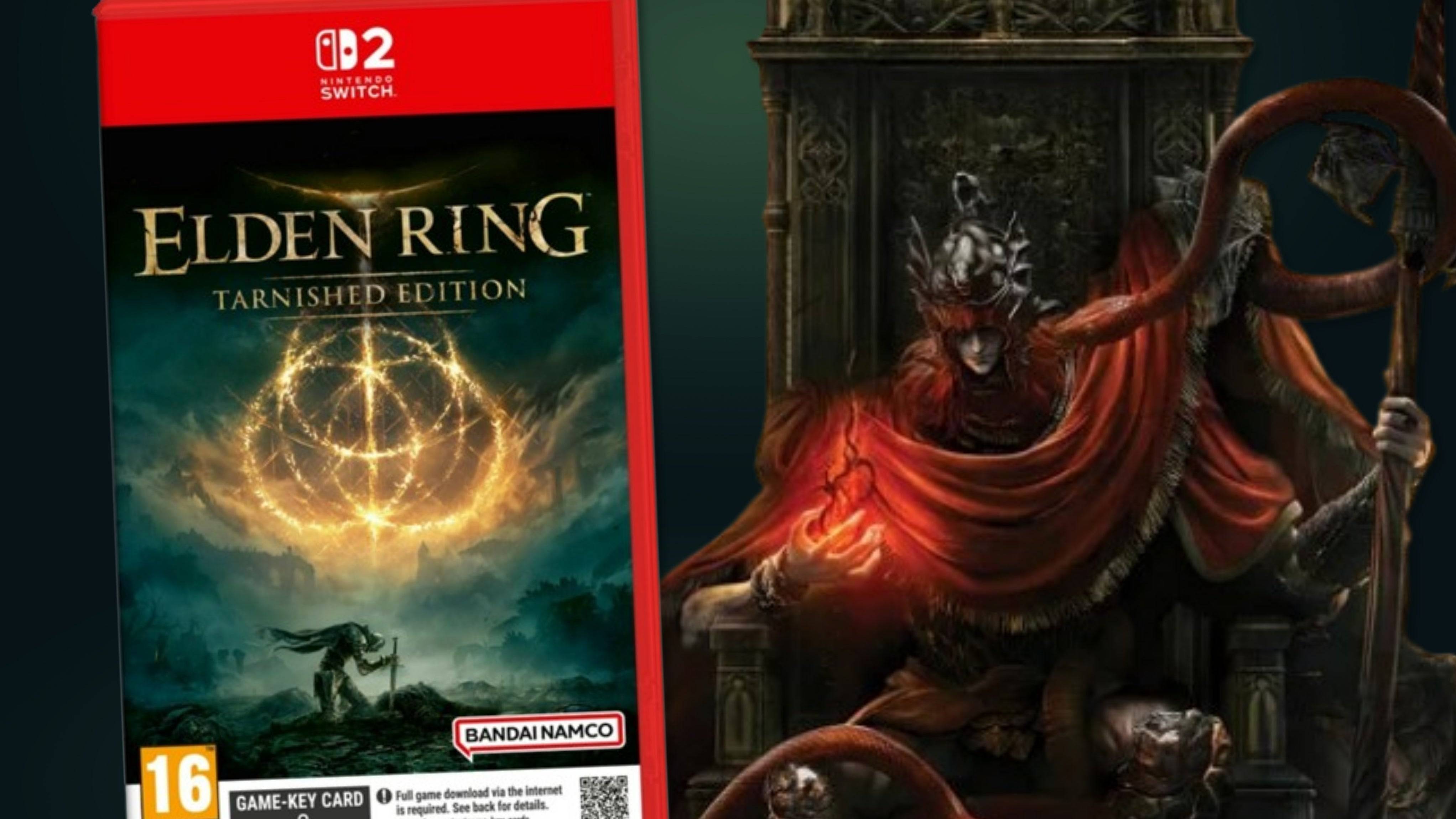 《艾尔登法环:黑夜君临》Switch2实体包装概念图