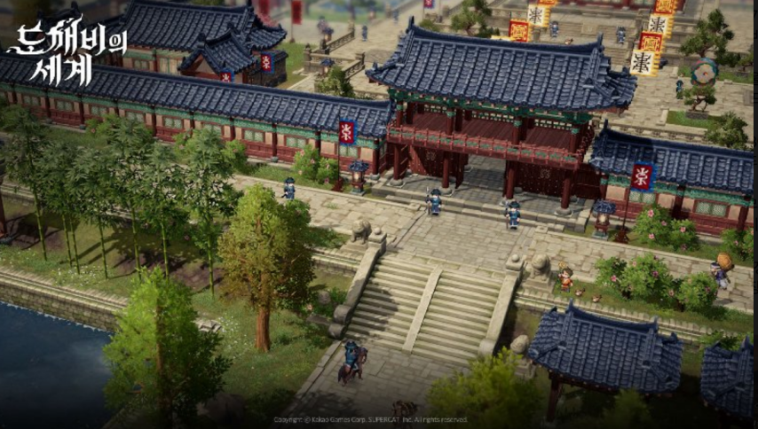 《鬼怪的世界》韩式传统建筑场景实机截图