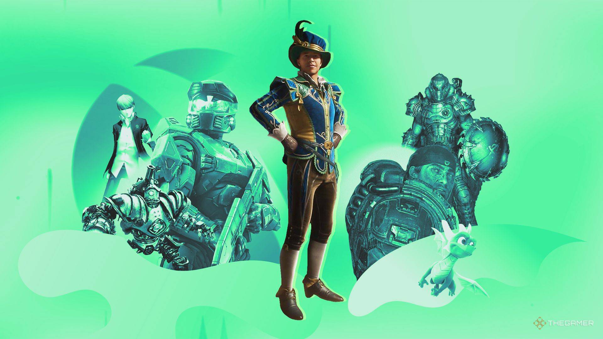 Xbox旗下第一方游戏IP合集宣传图