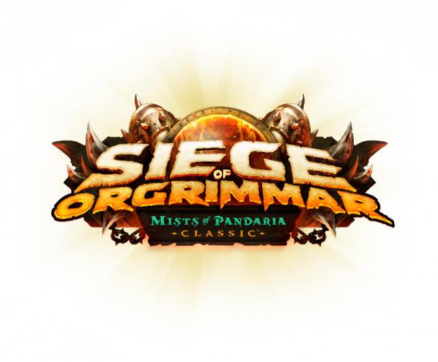 魔兽世界熊猫人之谜围攻奥格瑞玛怀旧服Logo