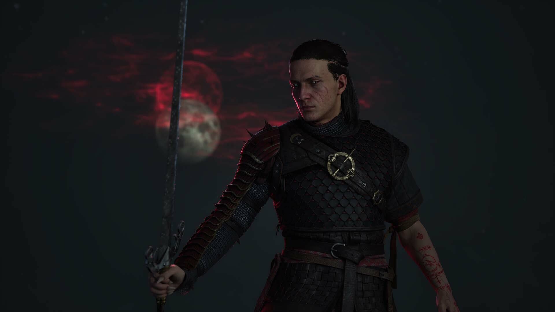 《The Blood of Dawnwalker》主角装甲设定图