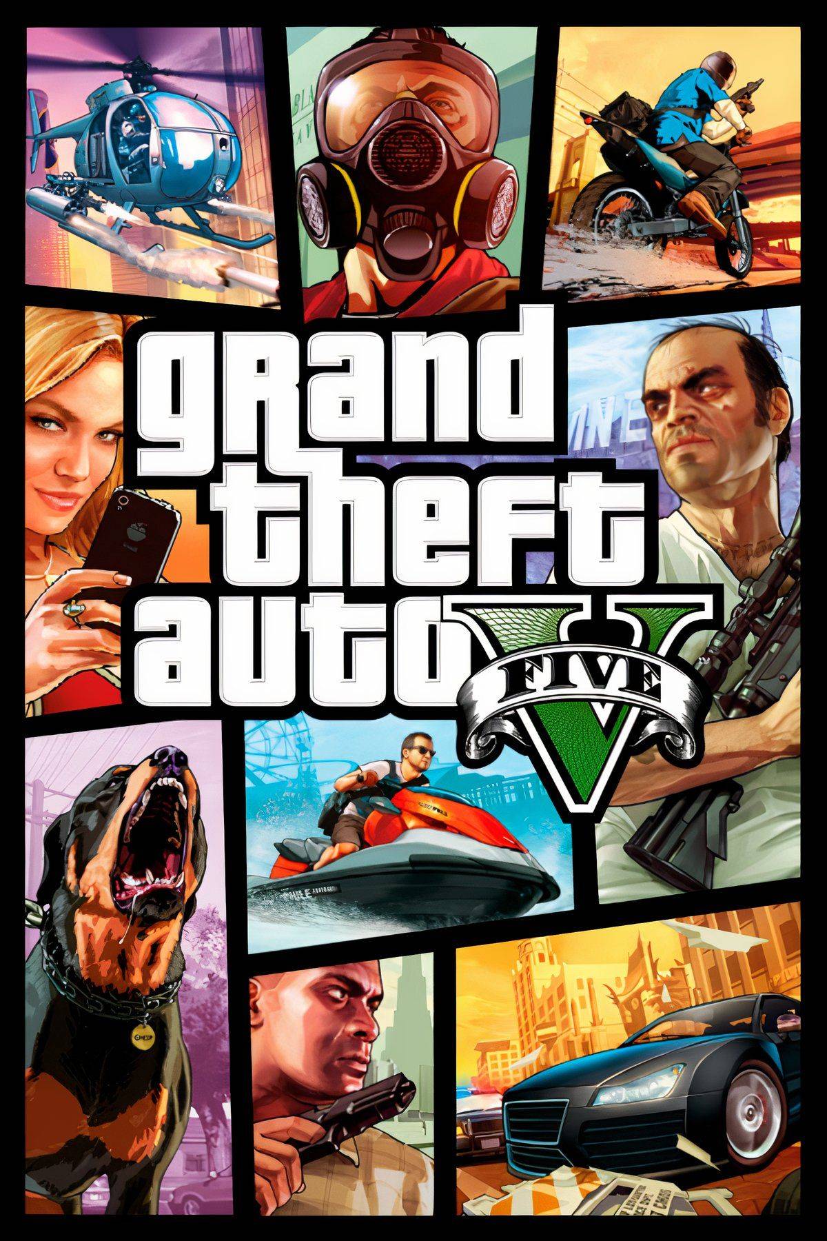 侠盗猎车手5（GTA5）官方宣传海报