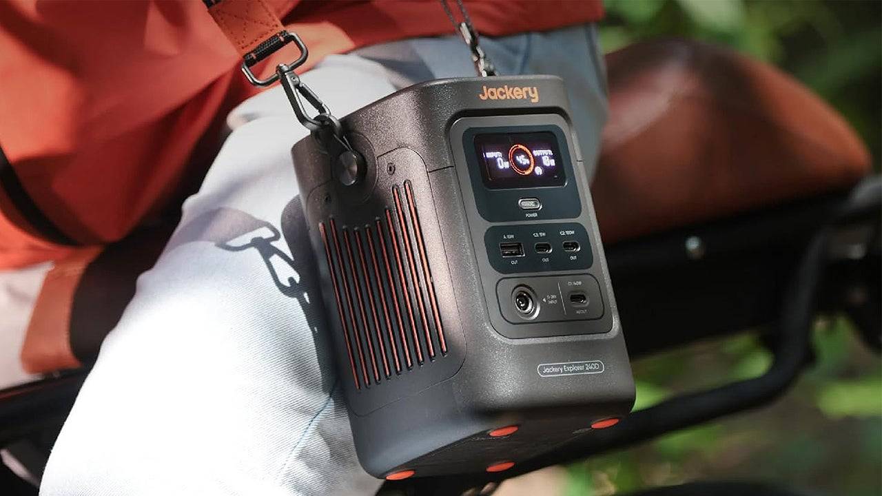 Jackery Explorer 240D户外便携使用展示