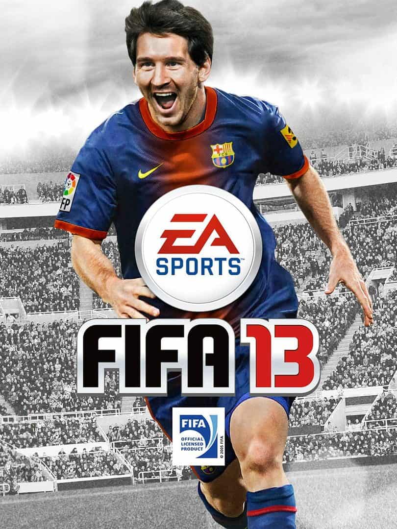FIFA13梅西代言官方游戏封面