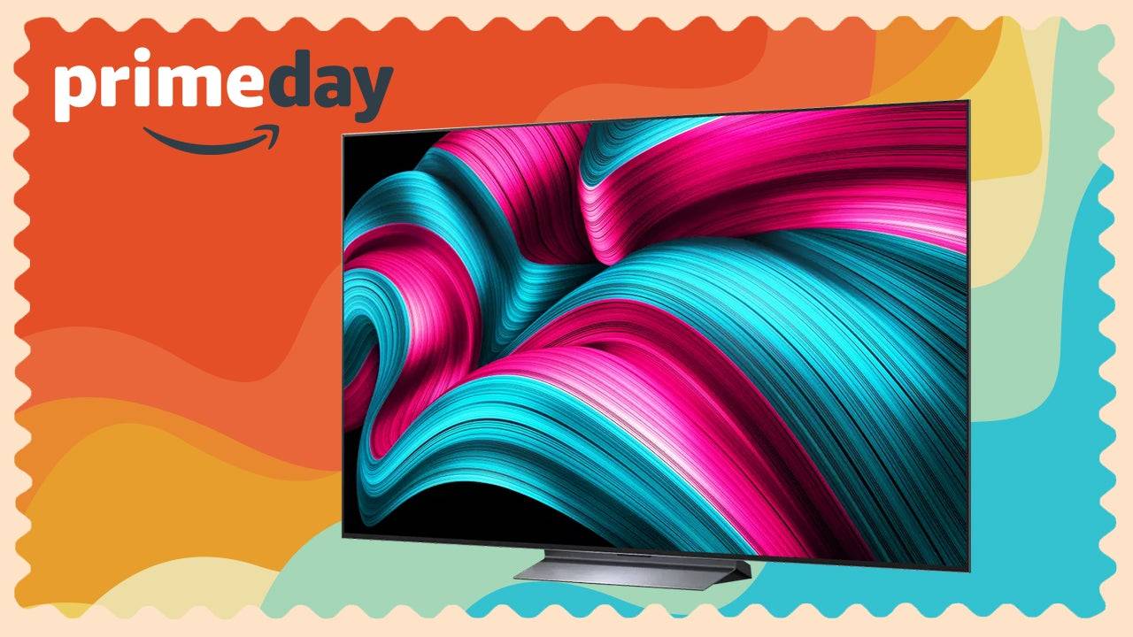 亚马逊Prime Day OLED电视促销活动海报