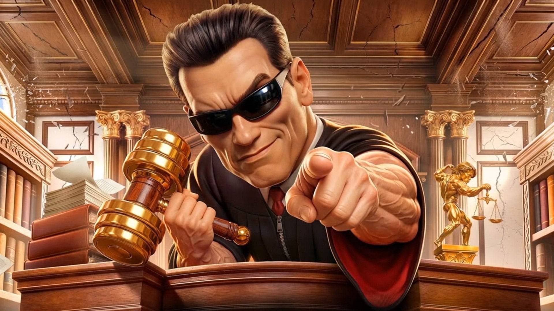 Courtroom Chaos阿诺法官形象宣传图