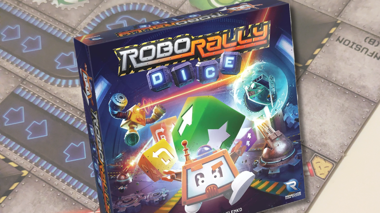 Robo Rally Dice桌游官方包装盒实拍