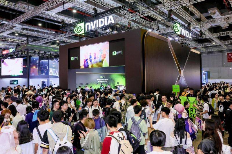 2024BW NVIDIA高人气展台实拍