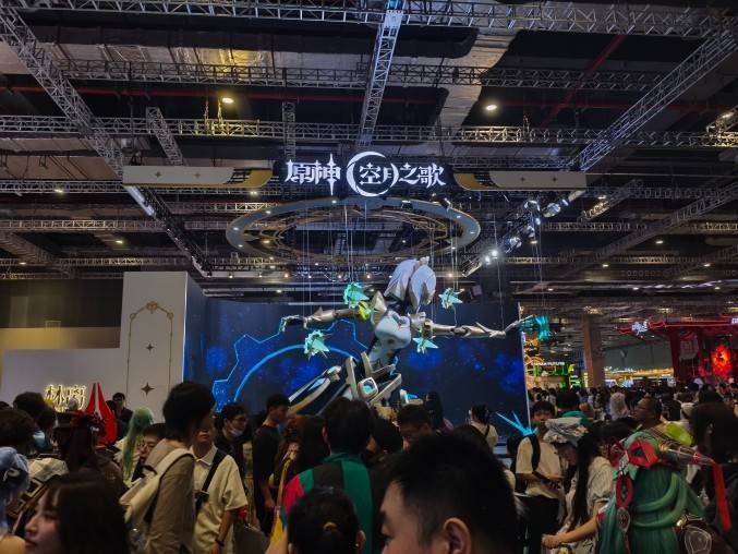 BW2026原神巨型装置展台实拍