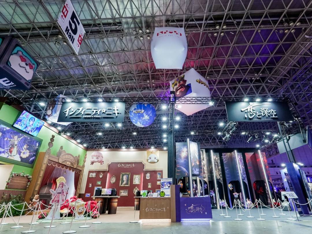 2025TGS叠纸游戏参展展台现场