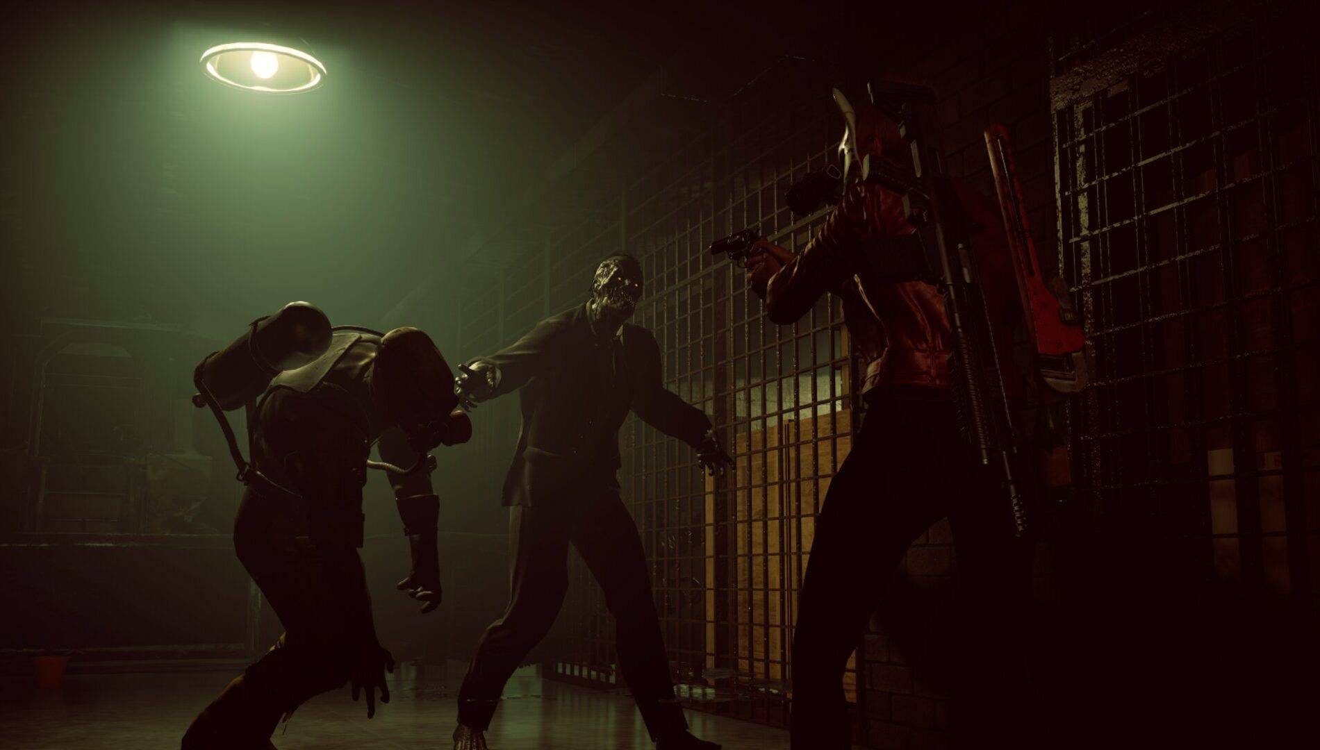 《Outbreak: Shades of Horror》生存战斗场景截图