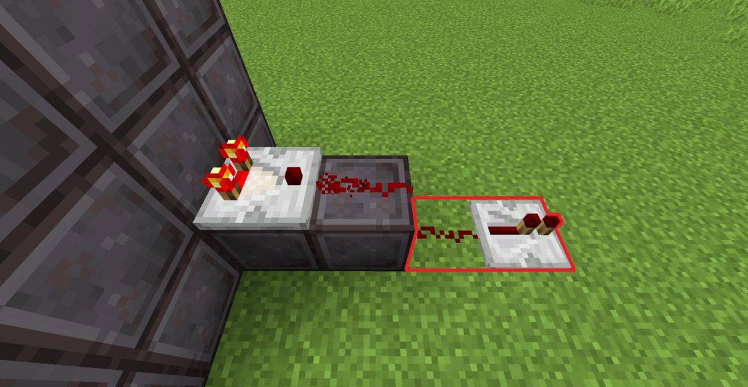 红石电路信号传输结构展示