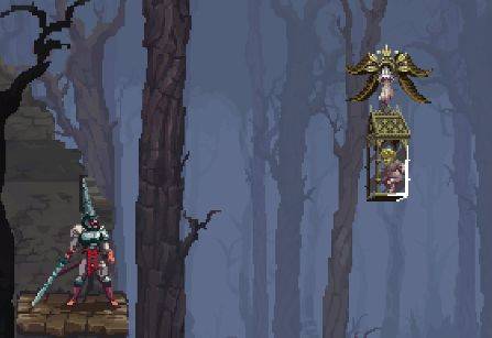 神之亵渎幽暗森林像素游戏场景