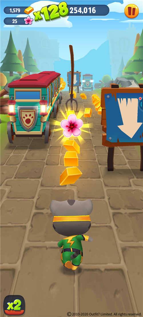 汤姆猫跑酷角色解锁、跑酷操作及道具赛攻略