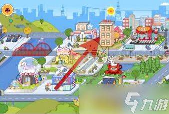 在游戏地图指引下回家