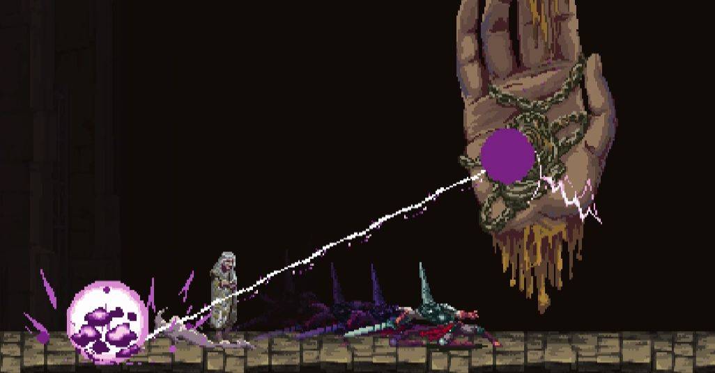 焦容圣母发射闪电攻击形态