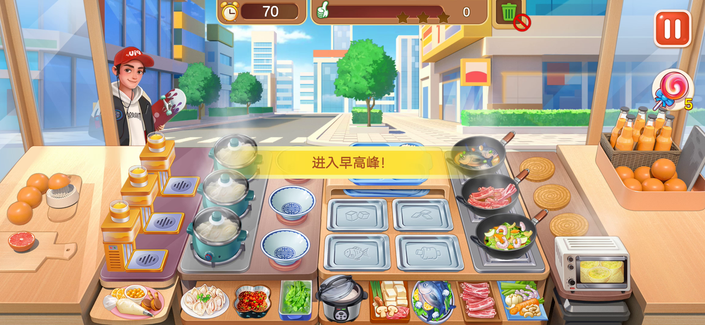 楼下的早餐店通关攻略：菜品记忆与上菜炒菜技巧